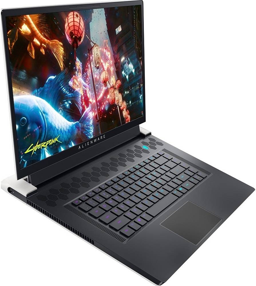 Dell Alienware X17 R2 Gaming Laptop, 17.3'' FHD 360Hz Display, Intel Core i9-12900HK, 32GB RAM, 1TB SSD, NVIDIA Geforce RTX 3080 Ti 16GB, Win 11, RGB Backlit ENG-ARA KB, White | 17X-ALNW-CTO2-R2