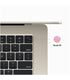 Apple MacBook Air MQKU3 M2 Chip 15.3 Inch Liquid Retina 8GB RAM 256GB SSD Starlight