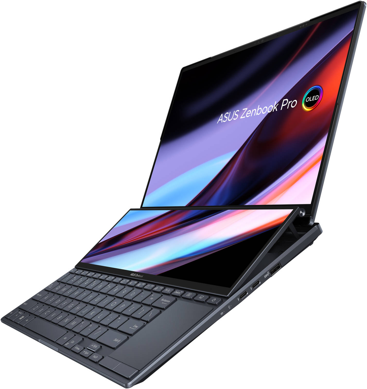 ASUS Zenbook Pro 14 Duo UX8402VV-PS96T 13th Gen Core i9-13900H 14.5 Inch OLED Touch 32GB RAM 1TB SSD NVIDIA RTX 4060 8GB Win 11 Home