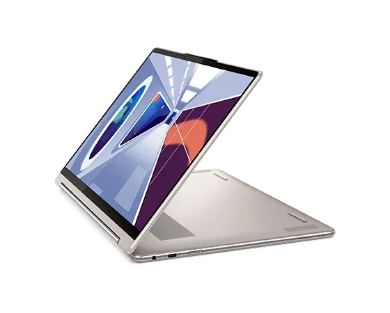 Lenovo Yoga 9 2-in-1 Laptop, 14" 2.8K OLED Display, Intel Core i7-1360P Processor, 16GB RAM, 512GB SSD Storage, Intel Iris Xe Graphics, English Chiclet Keyboard, Win11 Home, Oatmeal (83B1001WUS)