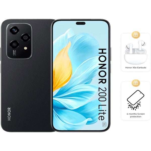 Honor 200 Lite 5G Dual SIM Midnight Black