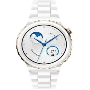 Huawei Watch GT 3 Pro Gold Bezel White