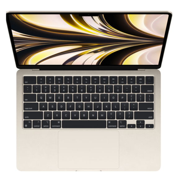 Apple MacBook Air MC7W4 M2 Chip, 13.6'' Liquid Retina, 16GB RAM, 256GB SSD, Color Starlight - Image 2