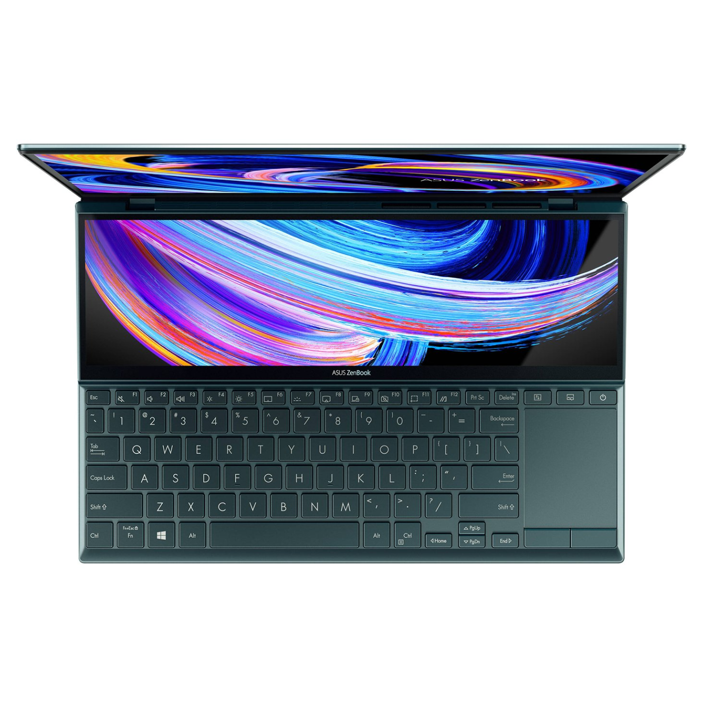 Asus ZenBook Duo 14 UX482EGR-XB74T 11th Gen Intel Core i7-1195G7, 14'' FHD IPS Touch, 16GB RAM, 1TB SSD, NVIDIA MX450 2GB, Win 11 Pro - Image 2