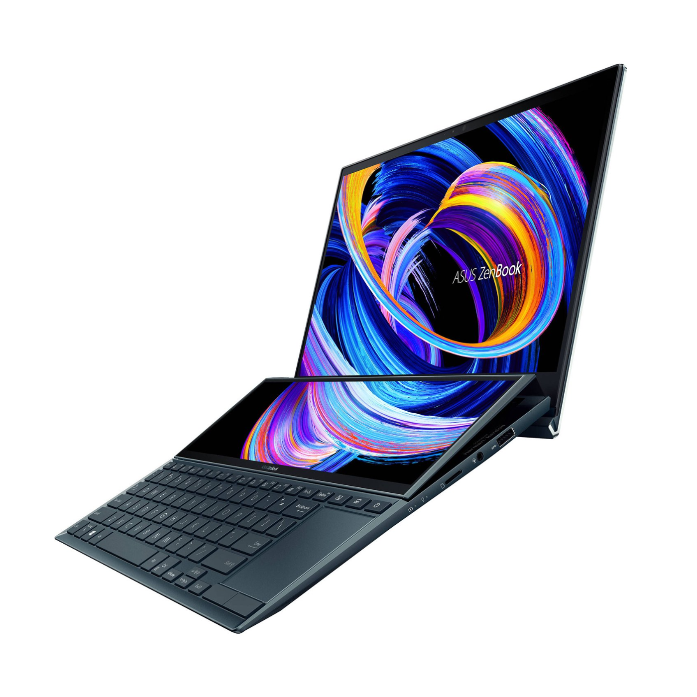 Asus ZenBook Duo 14 UX482EGR-XB74T 11th Gen Intel Core i7-1195G7, 14'' FHD IPS Touch, 16GB RAM, 1TB SSD, NVIDIA MX450 2GB, Win 11 Pro - Image 3