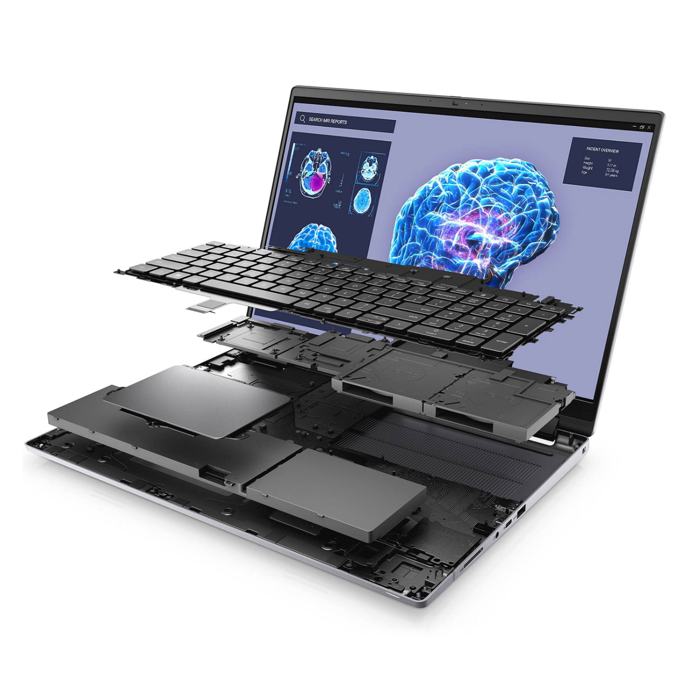 Dell Precision 7680 CTO Workstation 13th Gen Intel Core i9-13950HX, 16'' FHD+ WLED, 64GB RAM, 2TB SSD, NVIDIA RTX 4000 Ada 12GB, Win 10 Pro - Image 7