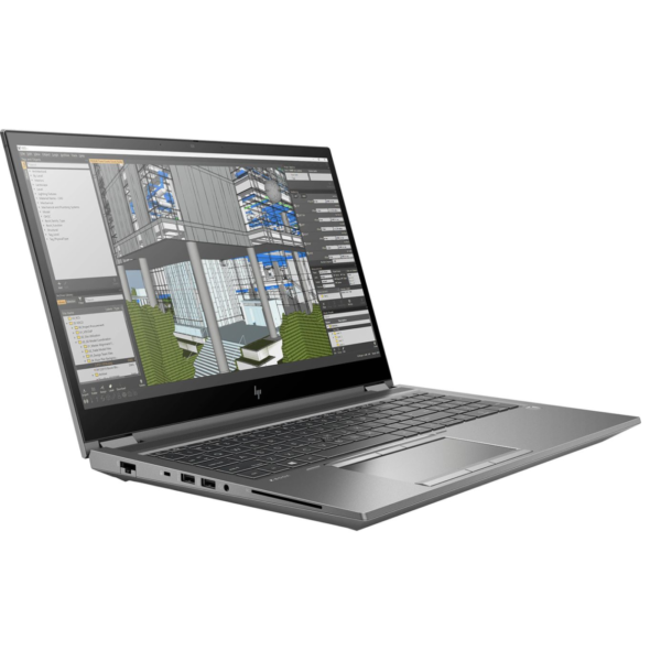 HP ZBook Fury 15 G8 314J1EA Workstation 11th Gen Core i7-11850H, 15.6'' FHD, 16GB RAM, 512GB SSD, Nvidia RTX T1200 4GB, Win 10 Pro - Image 2