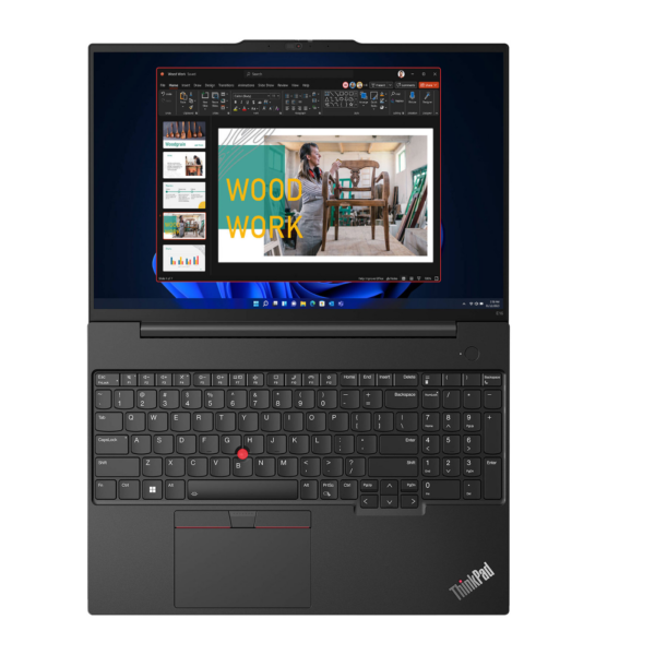 Lenovo ThinkPad E16 Gen 1 21JN0016GR 13th Gen Intel Core i5-1335U, 16'' WUXGA, 8GB RAM, 512GB SSD, English- Arabic Keyboard, Dos - Image 4