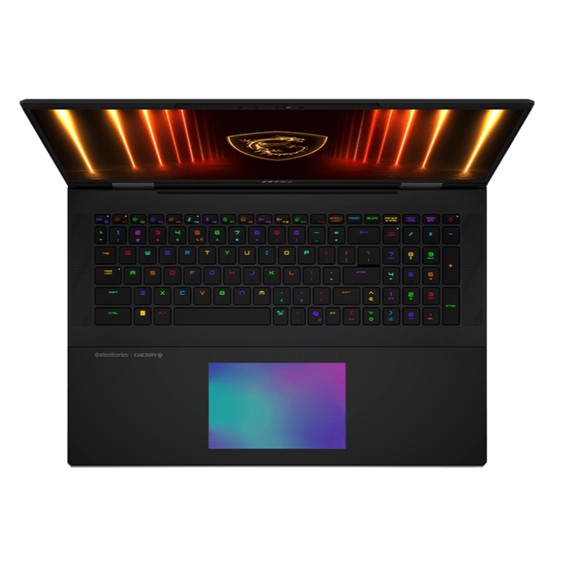 MSI Titan 18 HX AI A2XWJG, Intel Core Ultra 9 275HX, 18” UHD+, 96GB DDR5, 4TB SSD, NVIDIA RTX5090 24GB GDDR7, Win 11 Home (ADV), Core Black, ENG-ARB - Image 3