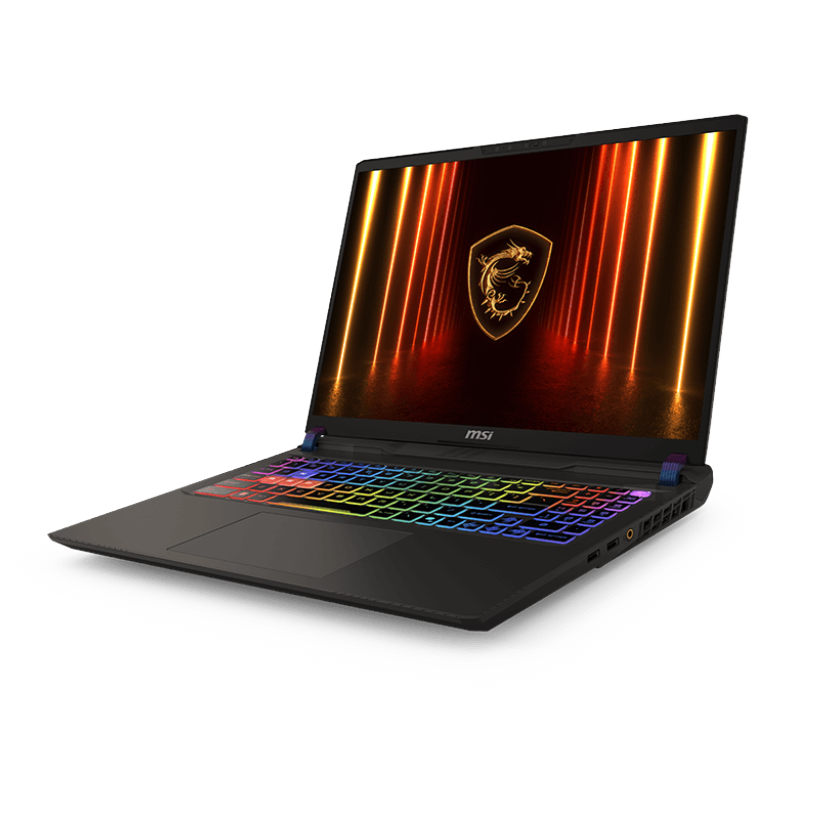 MSI Vector 16 HX AI A2XWIG, Intel Core Ultra 9 275HX, 16" QHD+ 240HZ, 32GB DDR5, 1TB SSD, NVIDIA RTX5080 16GB GDDR7, Win 11 Home (ADV), Cosmos Gray, ENG-ARB, FOC (MSI TITAN GAMING BACKPACK) - Image 2