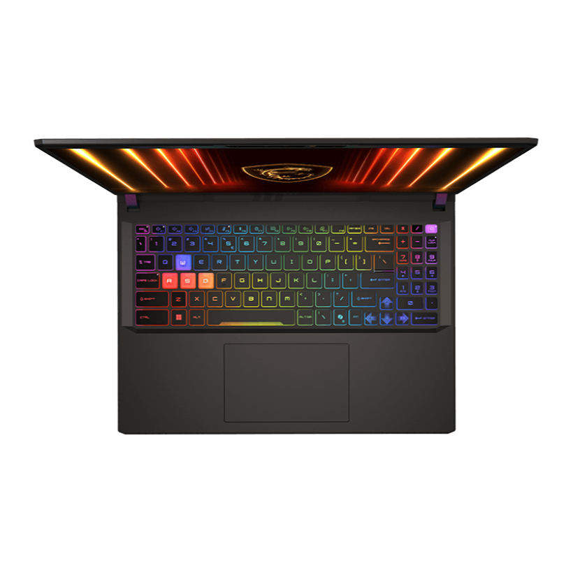 MSI Vector 16 HX AI A2XWIG, Intel Core Ultra 9 275HX, 16" QHD+ 240HZ, 32GB DDR5, 1TB SSD, NVIDIA RTX5080 16GB GDDR7, Win 11 Home (ADV), Cosmos Gray, ENG-ARB, FOC (MSI TITAN GAMING BACKPACK) - Image 3