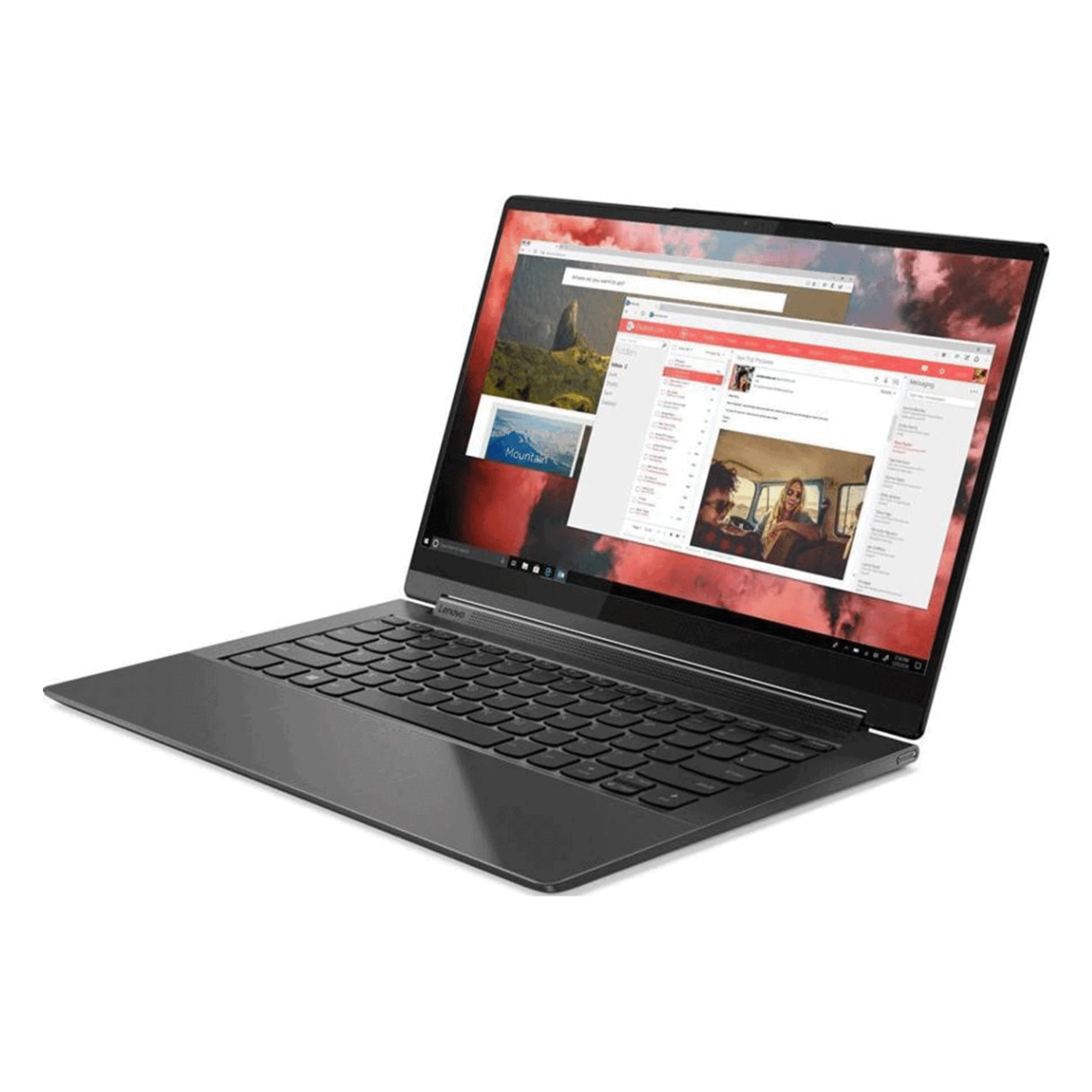 Lenovo Yoga 9 15IMH5 82DE0031US 10th Gen Intel Core i7-10750H, 15.6" FHD IPS Touch, 12GB RAM, 512GB SSD, NVIDIA GTX 1650 Ti 4GB Win 11 Home - Image 2