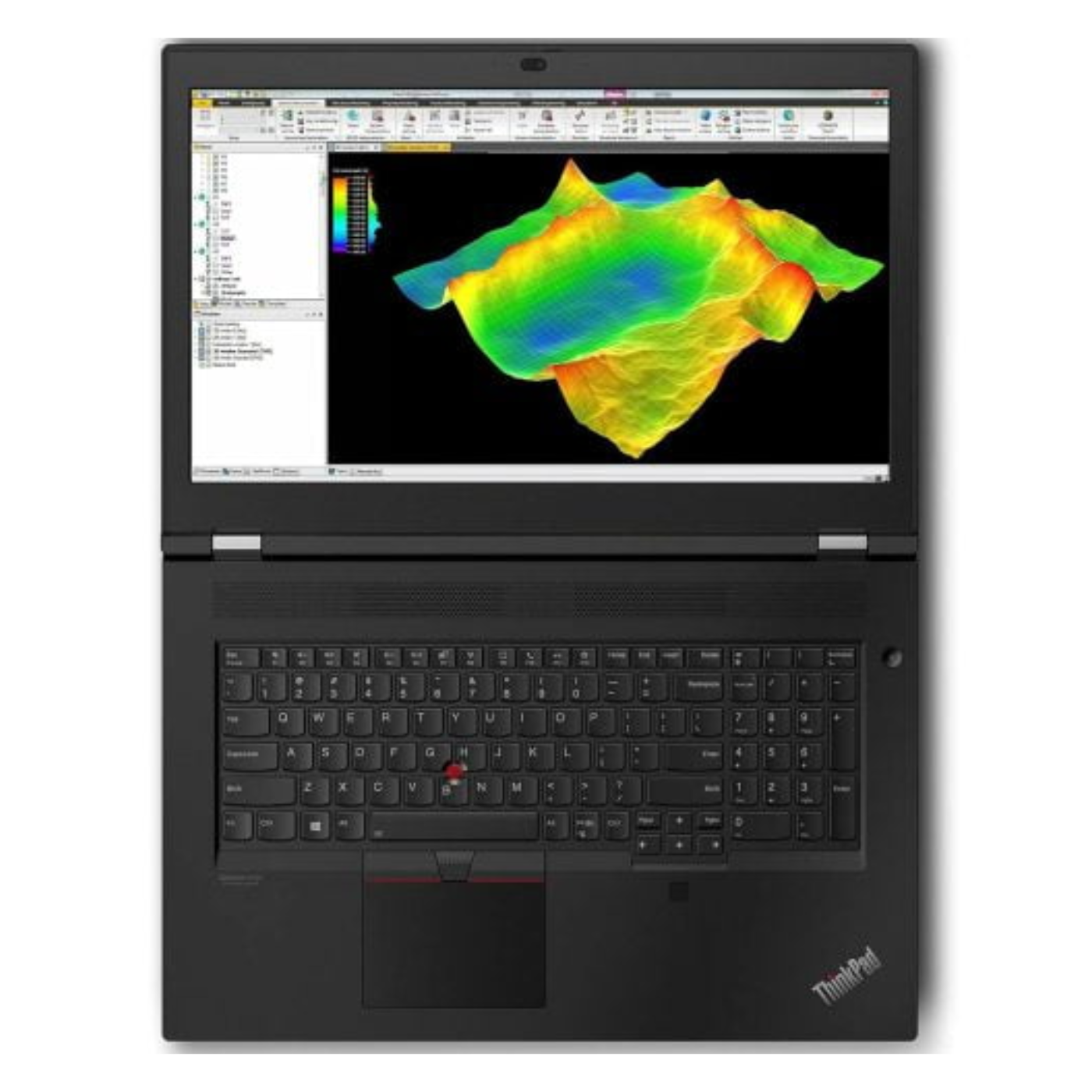 Lenovo ThinkPad P17 Gen 2 20YU0064US Mobile Workstation 11th Gen Intel Core i9-11950H, 17.3" FHD IPS, 16GB RAM, 512GB SSD, NVIDIA RTX A2000 4GB, Win 11 Pro - Image 3