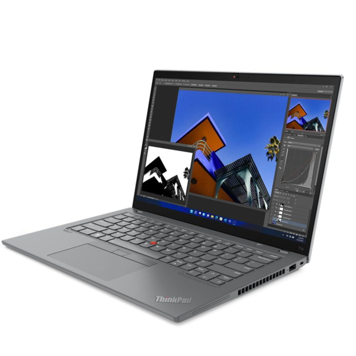 Lenovo ThinkPad T14 Gen 3 21AJS1HD00 Laptop 12th Gen Intel Core i7-1260P, 14" WUXGA IPS Touch, 16GB RAM, 1TB SSD, Win 11 Pro - Image 2