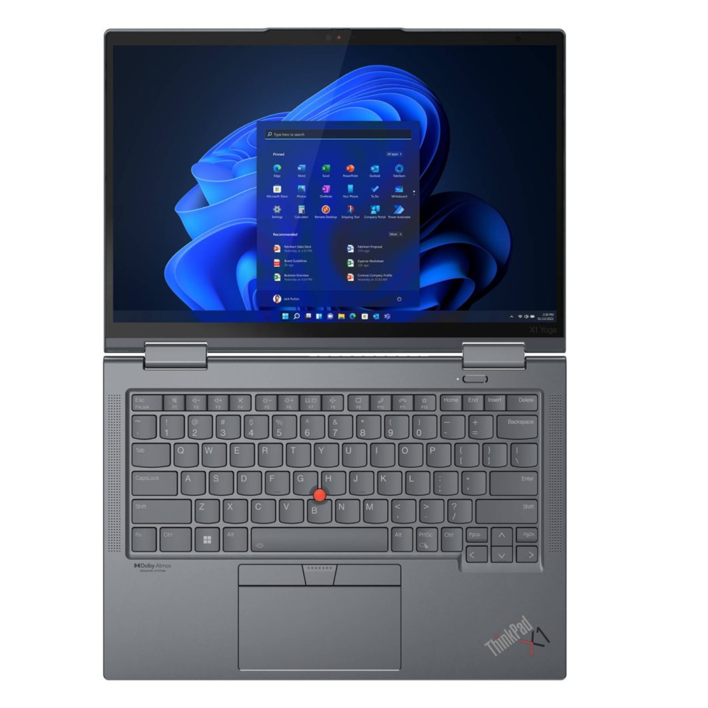Lenovo ThinkPad X1 Yoga Gen 7 21CD000KUS 12th Gen Core i7-1270P, 14" WUXGA Touch, 16GB RAM, 512GB SSD, Win 11 Pro - Image 2