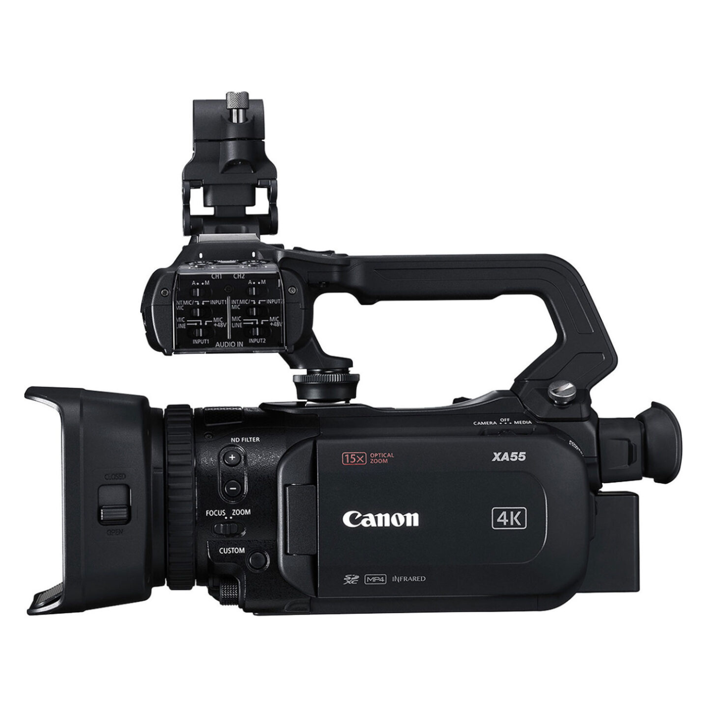 Canon XA55 UHD 4K30 Camcorder with Dual-Pixel Autofocus - Image 4