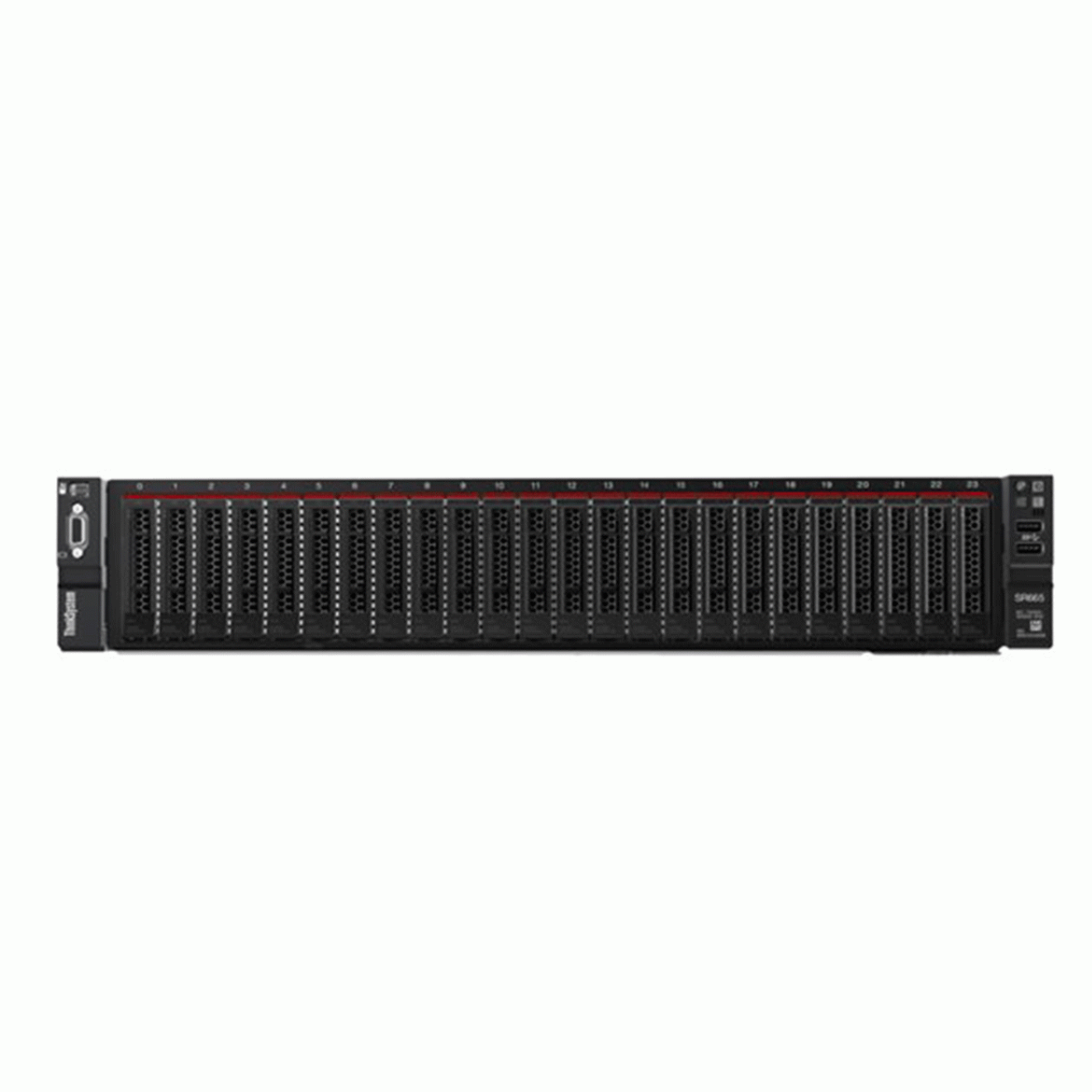 Lenovo ThinkSystem SR665 7D2V Server Rack Mountable 2U AMD EPYC 7303 32GB RAM 1100W Titanium - Image 2