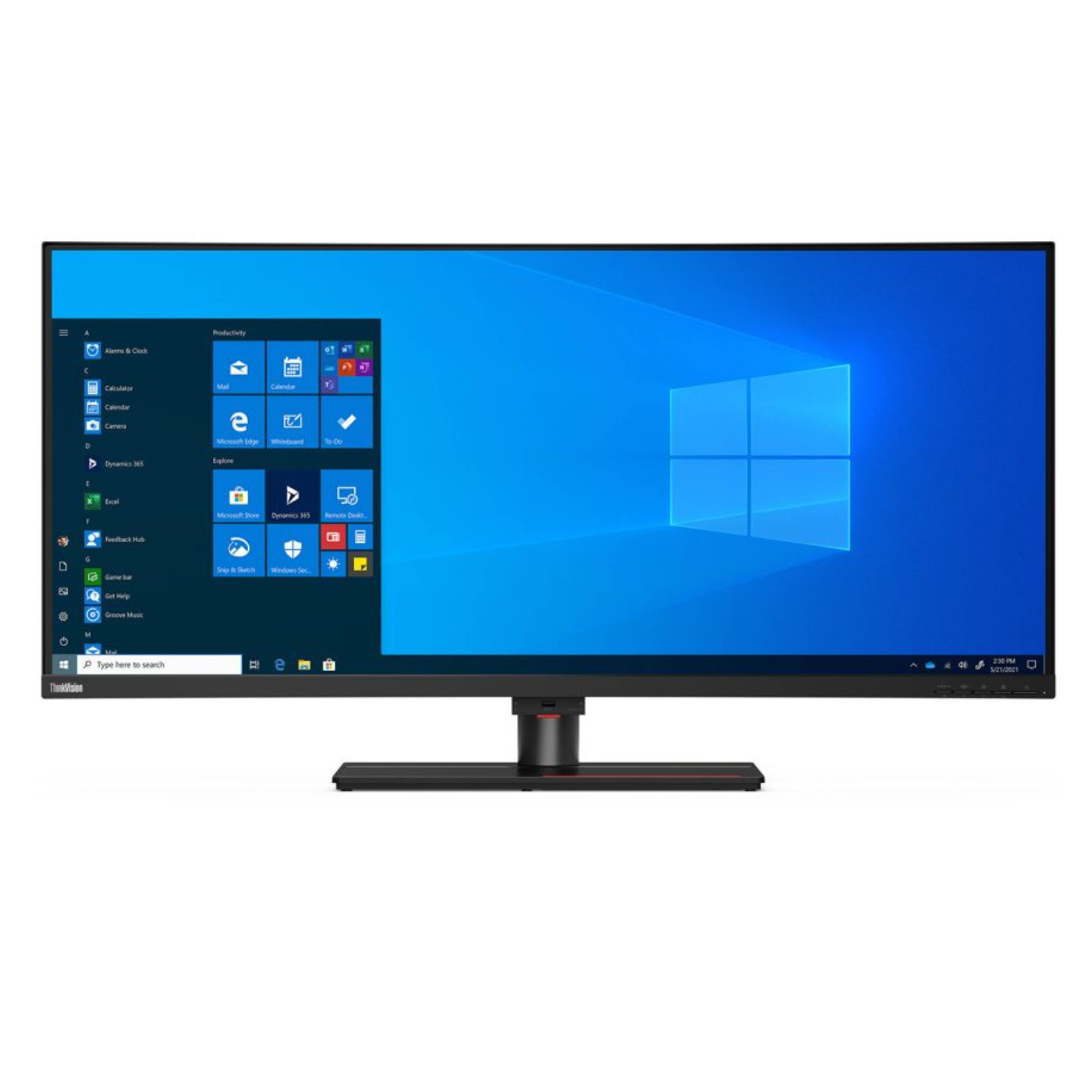 Lenovo ThinkVision P40w-20 39.7 Inch WUHD Curved Thunderbolt Docking Monitor