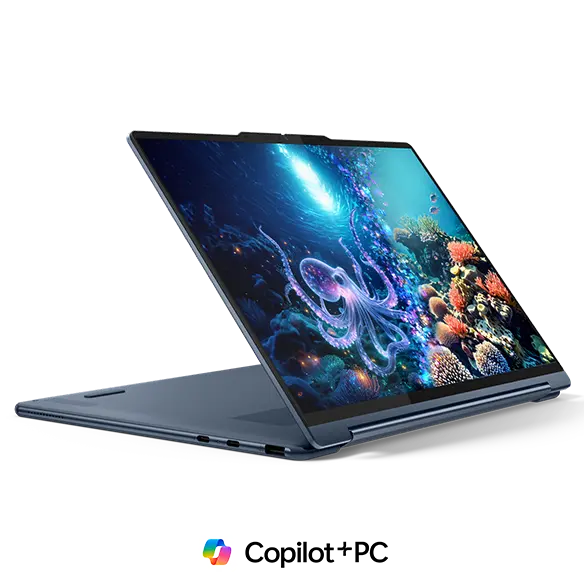 Lenovo Yoga 9 2-in-1 14ILL10 83LC0005US, Intel Core Ultra 7 258V, 14" 2.8K OLED Touch, 32GB RAM, 1TB SSD, Win 11 Cosmic Blue. - Image 6