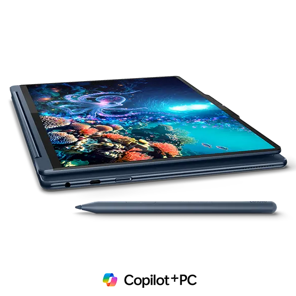 Lenovo Yoga 9 2-in-1 14ILL10 83LC0005US, Intel Core Ultra 7 258V, 14" 2.8K OLED Touch, 32GB RAM, 1TB SSD, Win 11 Cosmic Blue. - Image 5