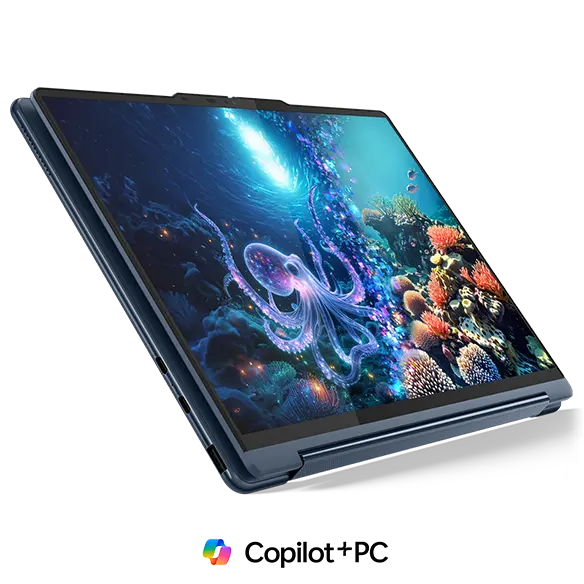 Lenovo Yoga 9 2-in-1 14ILL10 83LC0005US, Intel Core Ultra 7 258V, 14" 2.8K OLED Touch, 32GB RAM, 1TB SSD, Win 11 Cosmic Blue. - Image 4