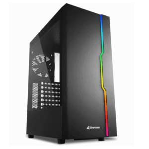 Sharkoon RGB Slider ATX PC Tempered Glass