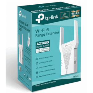TP-Link AX3000 Dual Band Mesh Wi-Fi 6 Range Extender – RE715X