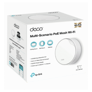 TP-Link AX3000 Whole Home Mesh WiFi 6 System with PoE – Deco X50-PoE