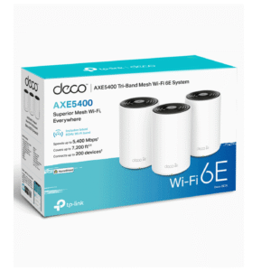 TP-Link AXE5400 Tri-Band Mesh Wi-Fi 6E System – Deco XE75