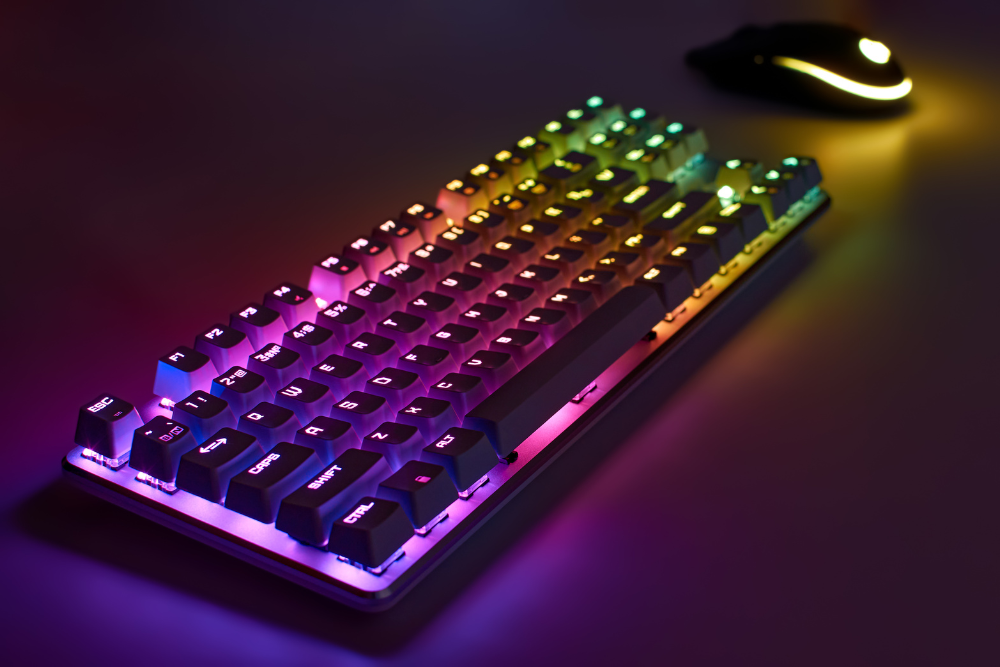 Gaming keyboard mouse