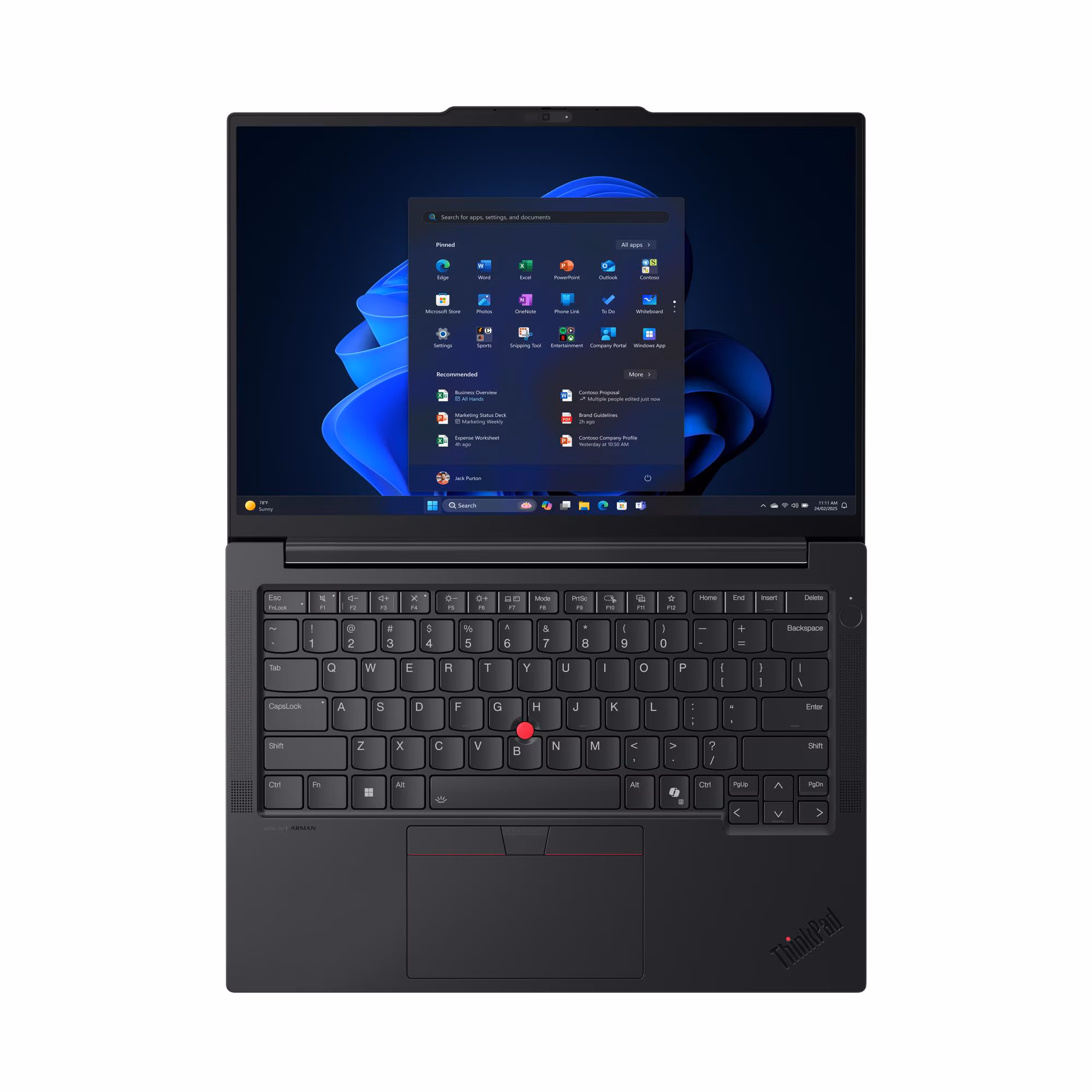 Lenovo ThinkPad E14 Gen7 Intel Core Ultra 5 225U, 14" WUXGA IPS, 8GB RAM, 512GB SSD, Integrated Intel Graphics, KYB Backlit English(UK), No OS - Image 2