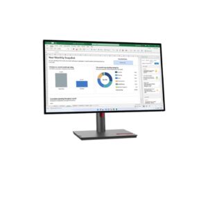 ThinkVision P27q-30 27" QHD (2560x1440) IPS display, Anti-glare, Hard Coating (3H), 16:9