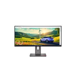 ThinkVision P34WD-40 34" WQHD (3440x1440) IPS display, Anti-glare 21:9, 3800R