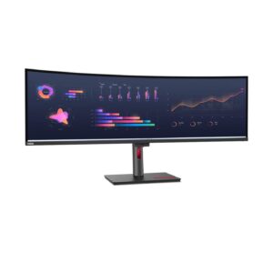 ThinkVision P49w-30 49" Dual QHD (5120x1440) IPS display, Anti-glare, 32:9, 3800R