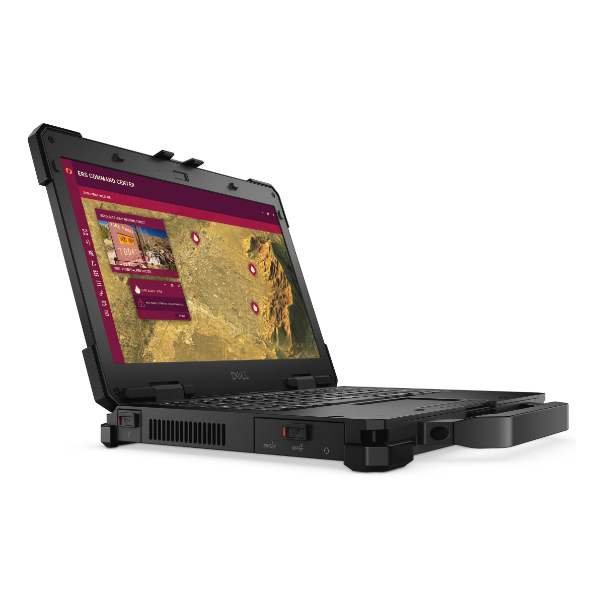 Dell Pro Rugged 13 RA13250, Intel Core Ultra 7 165U, 13.3" FHD Touch, 16GB RAM, 512GB SSD, Win 11 Pro - Image 2