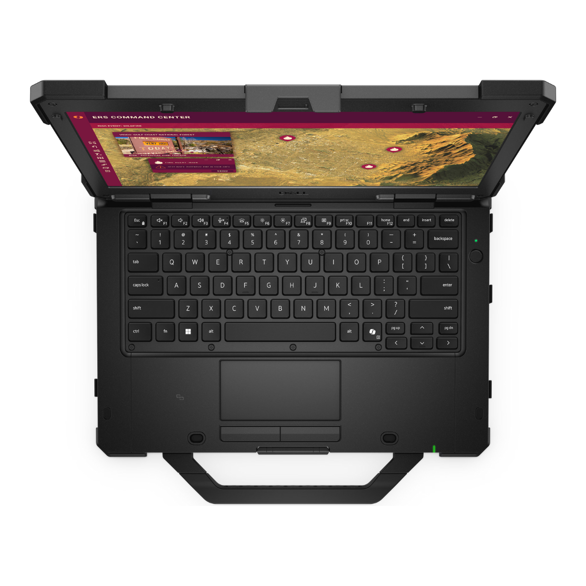 Dell Pro Rugged 13 RA13250, Intel Core Ultra 7 165U, 13.3" FHD Touch, 16GB RAM, 512GB SSD, Win 11 Pro - Image 4