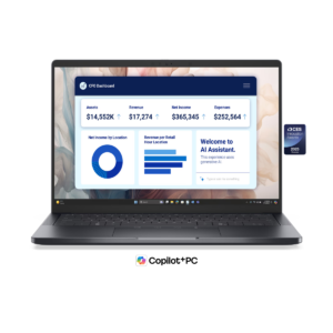 Dell Pro 14 Premium PA14250, Intel Core Ultra 7 268V vPro, 14" Touch, QHD+ Tandem OLED, 32GB RAM, 512GB SSD, Win 11 Pro