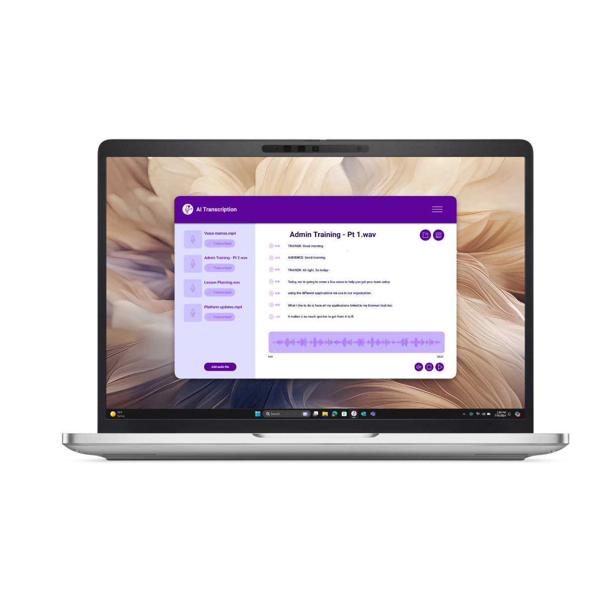 Dell Pro 13 Plus PB13250, Intel Core Ultra 7 268V vPro, 13.3" Touch FHD+, 32GB RAM, 512GB SSD, Intel Arc Graphics, Windows 11 Pro.