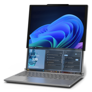 Lenovo ThinkBook Plus Gen 6 Rollable Laptop 21TR0003US, Intel Core Ultra 7 258V, 16.7" 2.3k OLED, 32GB RAM, 1TB SSD, Win 11 Pro, Luna Grey.
